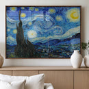 Vincent Van Gogh The Starry Night Abstract Wall Art Canvas