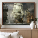 Pirate Ship War Wall Art Canvas Print by MyGreatCanvas | Canvas Wall Art Prints | Photo Prints & Wall Decor
