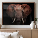 Wild Elephant Wall Art Canvas Print, Africa Savannah Wild by MyGreatCanvas | Canvas Wall Art Prints | Photo Prints & Wall Decor