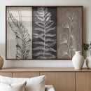 Minimalist Botanical Wall Art Canvas Print, Framed and Ready