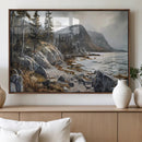 Serene Coastal View of Acadia National Park - Stunning