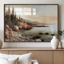 Serene Coastal View of Acadia National Park Wall Art -