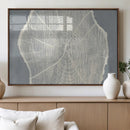 Abstract Tree Ring Wall Art Canvas Print – Nature-Inspired,