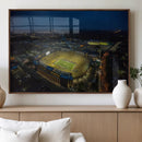 Michigan Stadium Night Game Wall Art – Sports Arena Aerial by MyGreatCanvas | Canvas Wall Art Prints | Photo Prints & Wall Decor