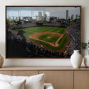 Chicago Cubs Baseball Team Print - Wrigley Field Stadium
