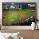 Angel Stadium Aerial Canvas Print – Los Angeles Angels
