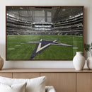 Dallas Cowboys Football Team Print - Arlington AT&T Stadium by MyGreatCanvas | Canvas Wall Art Prints | Photo Prints & Wall Decor