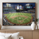 Citi Field Wall Art Print | 3-Panel New York Mets Baseball