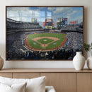New York Mets Baseball Team Print - Citi Field Stadium Wall