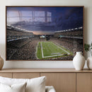 New England Patriots Football Team Print - Foxborough by MyGreatCanvas | Canvas Wall Art Prints | Photo Prints & Wall Decor