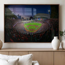 Houston Astros Baseball Print Canvas - Houston Minute Maid