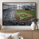 New York Yankees Baseball Team Print - Yankee Stadium Wall