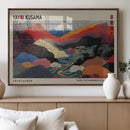 Yayoi Kusama Wall Art – Framed Japanese Abstract Art Print,