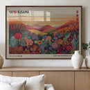 Framed Yayoi Kusama 1986 Wall Art Print – Japanese Wall Art