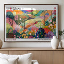 Framed Yayoi Kusama 1986 Wall Art Print – Japanese Wall Art