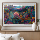 Framed Yayoi Kusama 1986 Wall Art Print – Japanese Wall Art