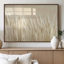 Grass Wall Art Print - Elegant Neutral Decor for Living