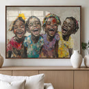 Shai Yossef style Joyful Childhood Canvas Wall Art - by MyGreatCanvas | Canvas Wall Art Prints | Photo Prints & Wall Decor