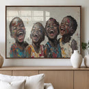 Shai Yossef Print - Joyful Childhood Canvas Wall Art -