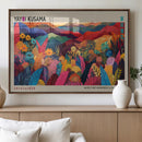 Yayoi Kusama Wall Art Canvas Print, Abstract Art, Large