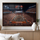 Texas Stadium Night Game Wall Art Canvas Print – Vibrant