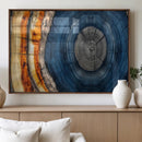 Abstract Tree Rings Wall Art Canvas Print – Modern Wood by MyGreatCanvas | Canvas Wall Art Prints | Photo Prints & Wall Decor