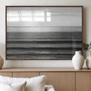 Monochrome Ocean Wall Art Canvas Print – Framed Moody Ocean by MyGreatCanvas | Canvas Wall Art Prints | Photo Prints & Wall Decor