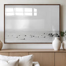 Monochrome Swimming Wall Art Canvas Print – Framed Ocean by MyGreatCanvas | Canvas Wall Art Prints | Photo Prints & Wall Decor
