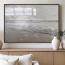 Ocean Waves Wall Art Canvas Print – Framed Coastal Shoreline by MyGreatCanvas | Canvas Wall Art Prints | Photo Prints & Wall Decor