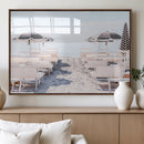 Minimalist Beach Wall Art Canvas Print – Framed Pastel Sand by MyGreatCanvas | Canvas Wall Art Prints | Photo Prints & Wall Decor
