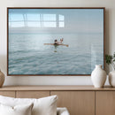 Swimming Relaxation Wall Art Canvas Print – Framed Peaceful by MyGreatCanvas | Canvas Wall Art Prints | Photo Prints & Wall Decor