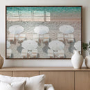 Calm Beach Wall Art – Framed Turquoise Water Canvas Artwork, by MyGreatCanvas | Canvas Wall Art Prints | Photo Prints & Wall Decor