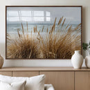 Beach Grass Wall Art – Framed Coastal Dunes Canvas Artwork, by MyGreatCanvas | Canvas Wall Art Prints | Photo Prints & Wall Decor