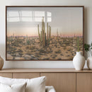 Desert Cactus Wall Art Canvas Print – Framed Desert Art by MyGreatCanvas | Canvas Wall Art Prints | Photo Prints & Wall Decor