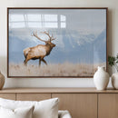 Elk Wall Art Canvas Print – Framed Mountain Wildlife Art by MyGreatCanvas | Canvas Wall Art Prints | Photo Prints & Wall Decor