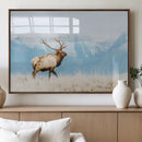 Mountain Elk Wall Art Canvas Print – Framed Rustic Wildlife by MyGreatCanvas | Canvas Wall Art Prints | Photo Prints & Wall Decor