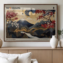 Modern Japanese Wall Art Canvas Print – Framed Abstract by MyGreatCanvas | Canvas Wall Art Prints | Photo Prints & Wall Decor