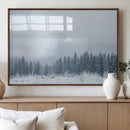 Winter Forest Wall Art Canvas Print – Framed Snowy Landscape by MyGreatCanvas | Canvas Wall Art Prints | Photo Prints & Wall Decor