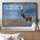 Elk Wall Decor Canvas Print – Framed Rustic Wildlife Art by MyGreatCanvas | Canvas Wall Art Prints | Photo Prints & Wall Decor