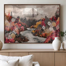 Mountain Wall Art Canvas Print – Framed Autumn Forest Art by MyGreatCanvas | Canvas Wall Art Prints | Photo Prints & Wall Decor