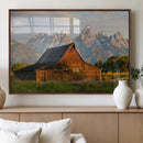 Rustic Barn Wall Art Canvas Print – Framed Western Landscape by MyGreatCanvas | Canvas Wall Art Prints | Photo Prints & Wall Decor