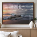 Ocean Sunset Wall Art Canvas Print – Framed Serene Coastal by MyGreatCanvas | Canvas Wall Art Prints | Photo Prints & Wall Decor
