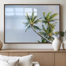Palm Trees Wall Art Canvas Print – Framed Tropical Aesthetic by MyGreatCanvas | Canvas Wall Art Prints | Photo Prints & Wall Decor