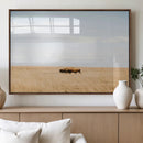 Bison Grassland Wall Art – Framed Minimal Nature Canvas by MyGreatCanvas | Canvas Wall Art Prints | Photo Prints & Wall Decor