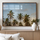 Palm Trees Wall Art Canvas Print – Framed Tropical Vibes Art by MyGreatCanvas | Canvas Wall Art Prints | Photo Prints & Wall Decor