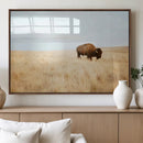 Buffalo Wall Art Canvas Print – Framed Western Wildlife by MyGreatCanvas | Canvas Wall Art Prints | Photo Prints & Wall Decor