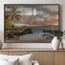 Tropical Beach Wall Art Canvas Print, Vibrant Hawaiian by MyGreatCanvas | Canvas Wall Art Prints | Photo Prints & Wall Decor