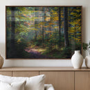 Autumn Forest Wall Art Canvas Print – Framed Fall Woodland by MyGreatCanvas | Canvas Wall Art Prints | Photo Prints & Wall Decor