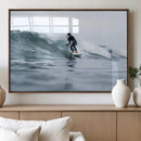 Surfer on Wave Wall Art Canvas Print – Framed Ocean by MyGreatCanvas | Canvas Wall Art Prints | Photo Prints & Wall Decor
