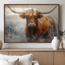 Scottish Highland Wall Art Canvas Print, Framed Longhorn Art by MyGreatCanvas | Canvas Wall Art Prints | Photo Prints & Wall Decor